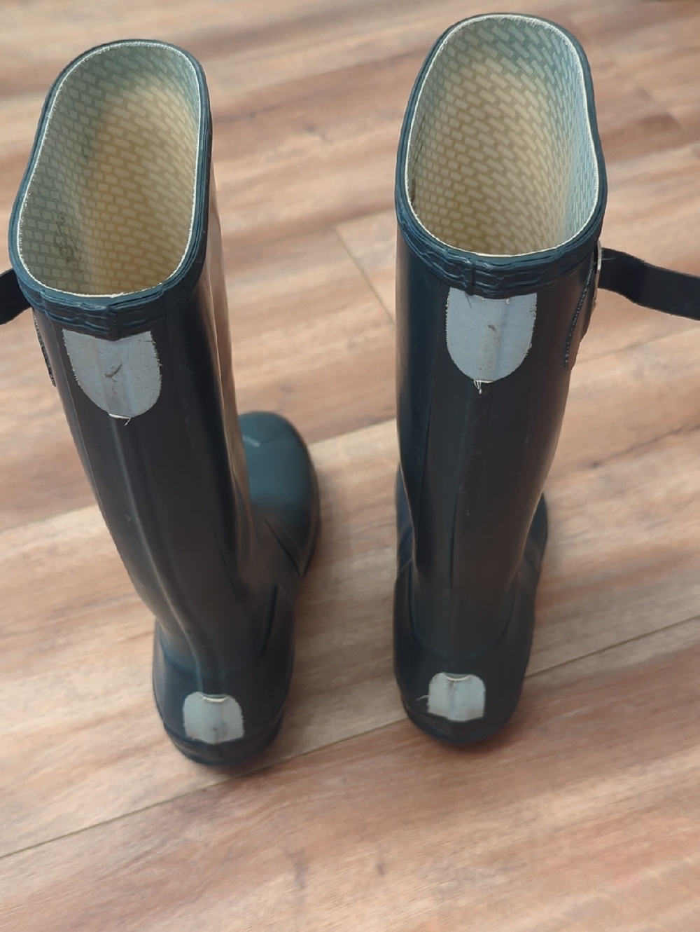Hunter Tall Rain Boots - Navy, UK5, US 6M/7F - Picture 2 of 8